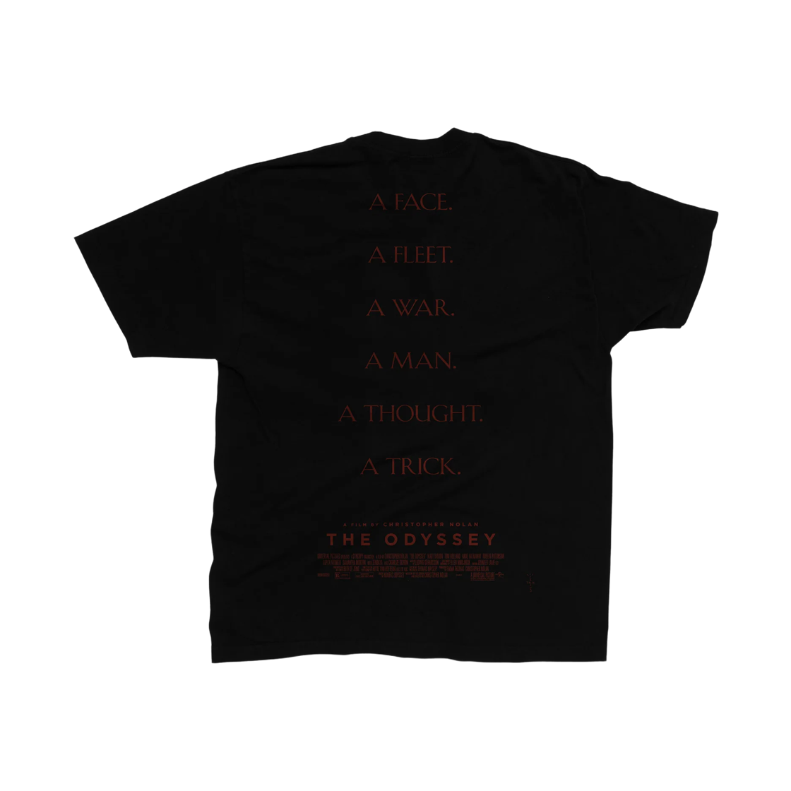 - Travis Scott Cactus Jack x The Odyssey x IMAX Bard T-Shirt Black
