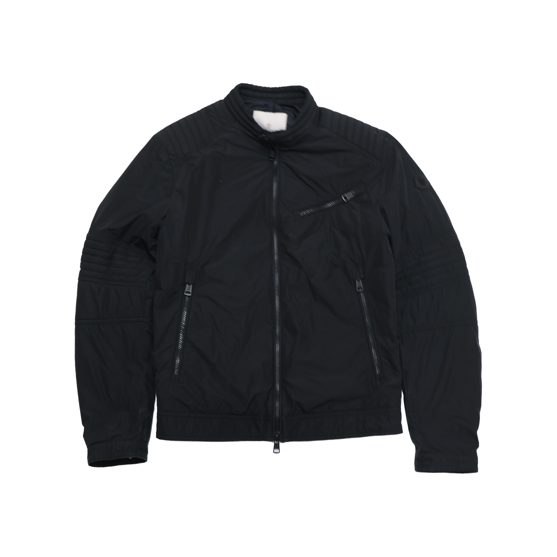 ITVKUJSI9HTQ Moncler 4034105 Gimon Biker Jacket Black