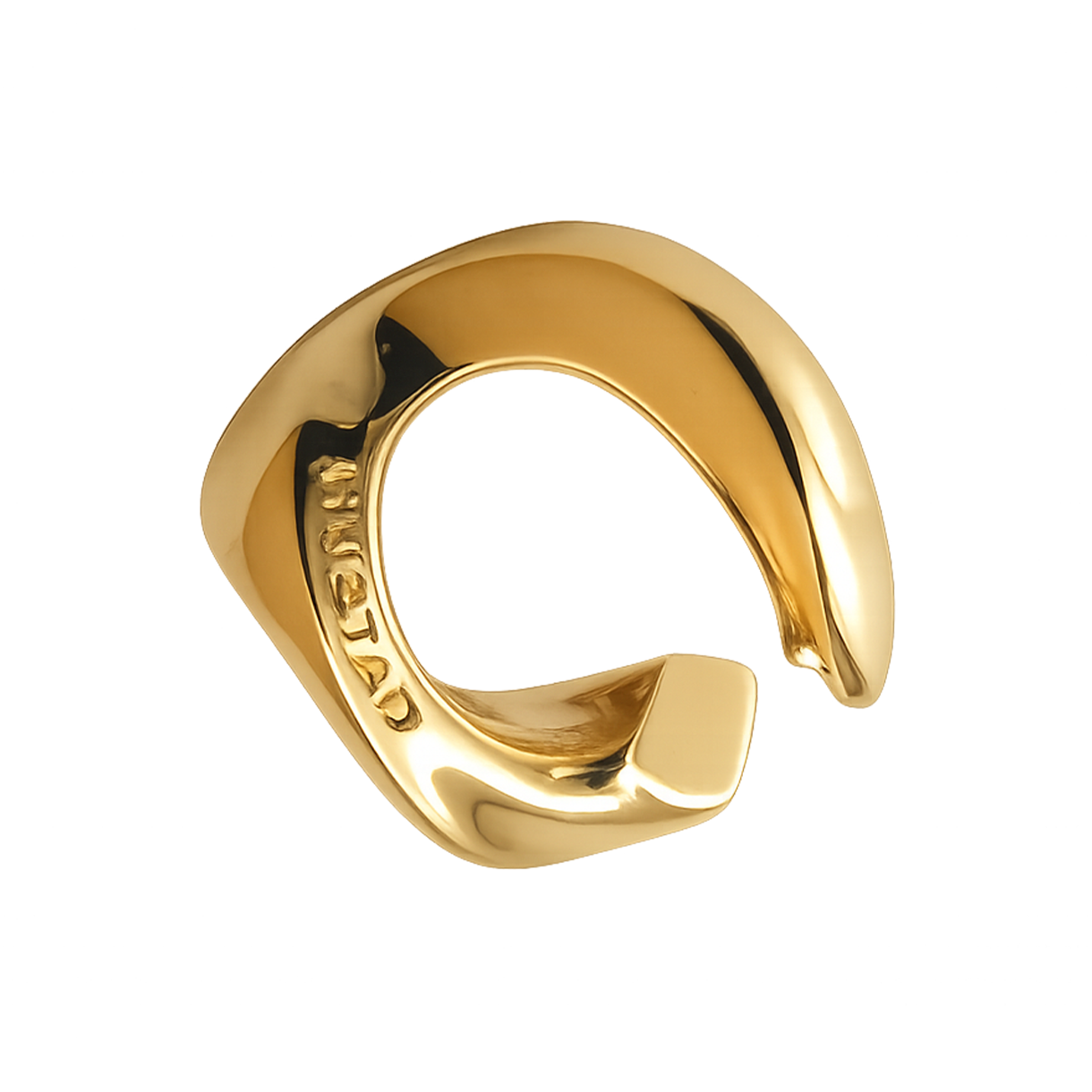 휴스타드 257 하트 골드 이어커프 _925 스털링 실버(HUSTAD 257 Heart Gold Eearcuff_ 925 Sterling silver)