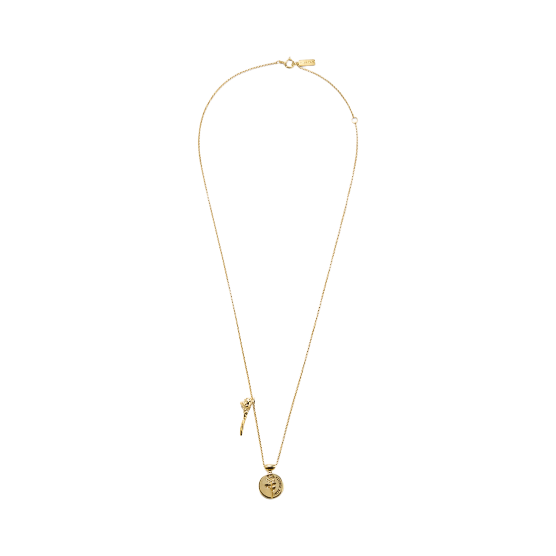 휴스타드 265 스템프 로즈 골드 네크리스 _ 925 스털링 실버(HUSTAD 265 Stamp Rose Gold Necklace_ 925 Sterling silver) - 3