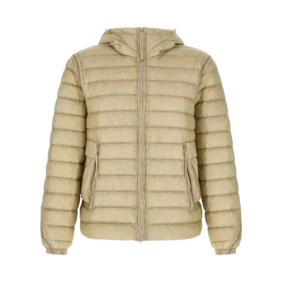 21CMOW126A110416A120 C.P. Company D.D. Shell Hooded Goggle Down Jacket Silver Birch - 26FW