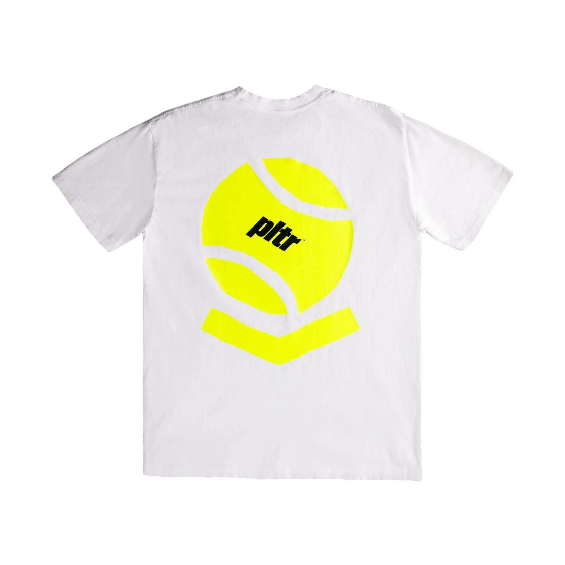 팔란티어 테니스 볼 로고 티셔츠 화이트(Palantir Tennis Ball Logo T-Shirt White)