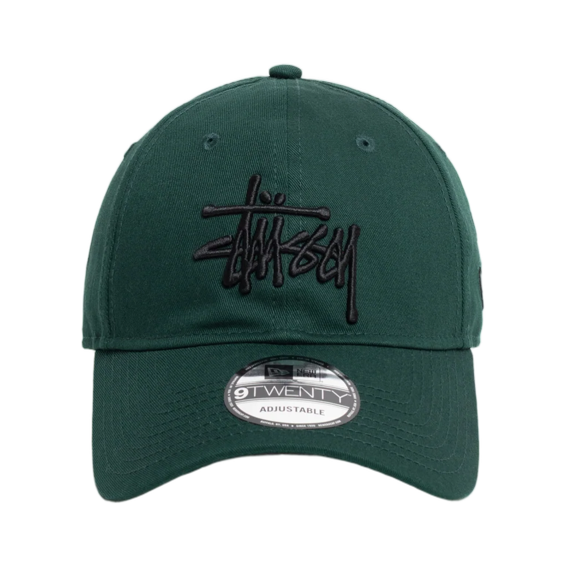 1311107 Stussy New Era 9Twenty Basic Cap Forest Green