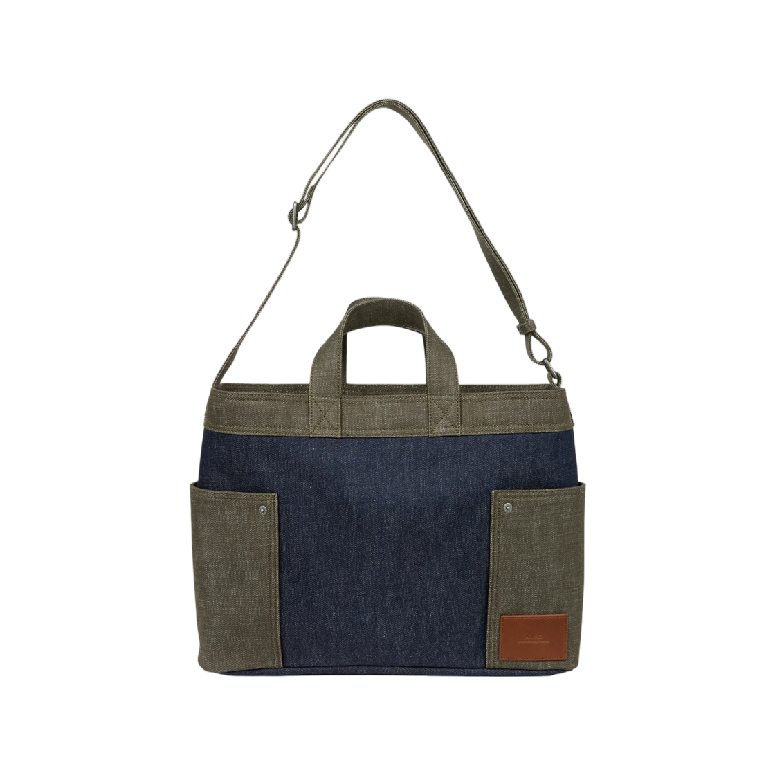 COHRS-M67084-SAB A.P.C. Jardin Tote Bag Bicolore