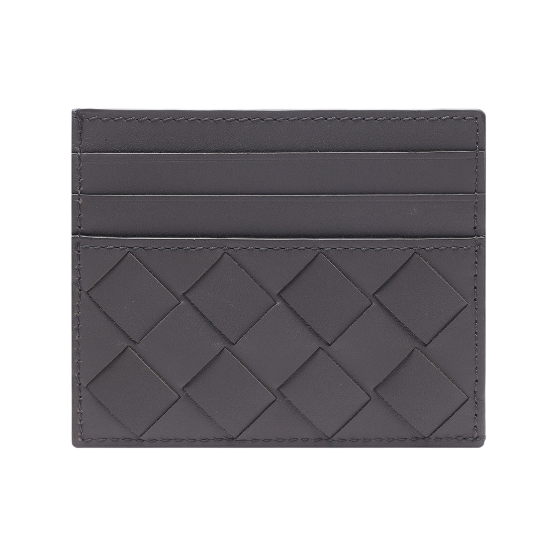 [25% 쿠폰] 보테가 베네타 카드 크레딧 카드 케이스 그레이([25% 쿠폰] Bottega Veneta Credit Card Case Grey) - 4