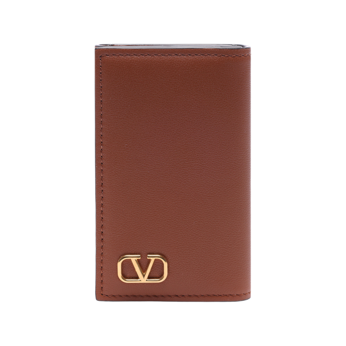 2Y2P0T87_FQT_HG5_23S [25% 쿠폰] Valentino Vlogo Signature Key Holder Brown