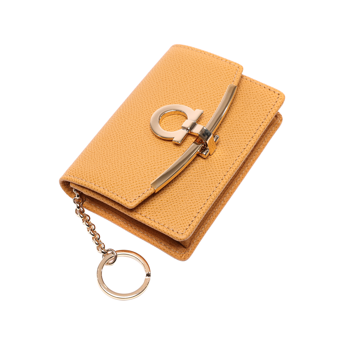 [25% 쿠폰] 페라가모 간치니 비즈니스 카드 홀더 랑구르([25% 쿠폰] Ferragamo Gancini Business Card Holder Langur) - 5