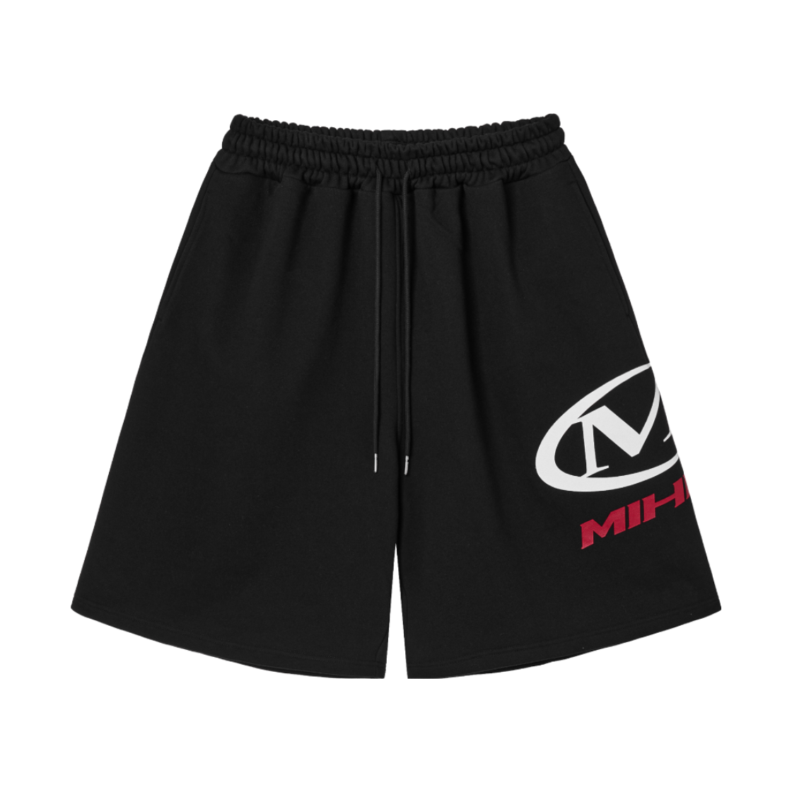 25SMHP-1800BK MIHAK Side Big Logo Bermuda Pants Black