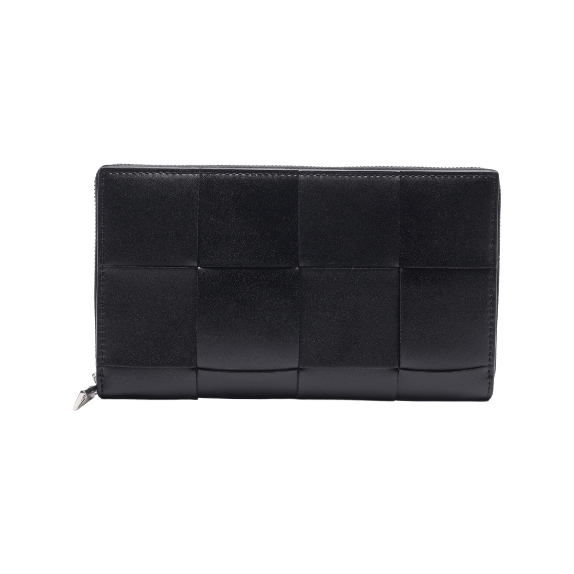 649607 VBWD2 8803 24S [25% 쿠폰] Bottega Veneta Cassette Zip Around Wallet Black
