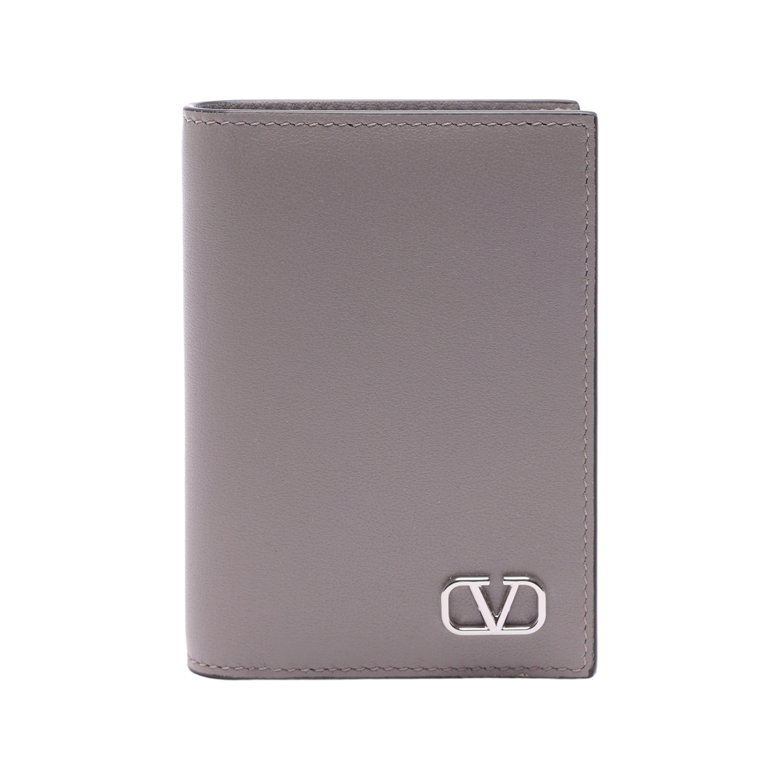 2Y2P0713_LMV_G09_23S [25% 쿠폰] Valentino Vlogo Signature Bi-Fold Wallet Pearl Grey