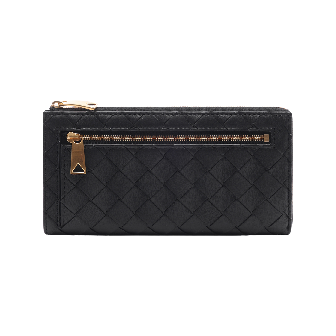 [25% 쿠폰] 보테가 베네타 인트레치아토 장지갑 블랙([25% 쿠폰] Bottega Veneta Intrecciato Long Wallet Black) - 4