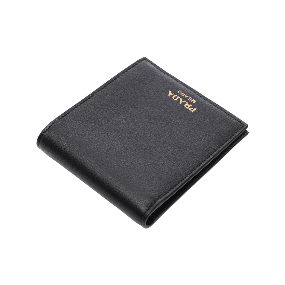 [25% 쿠폰] 프라다 가죽 지갑 블랙([25% 쿠폰] Prada Leather Wallet Black) - 5