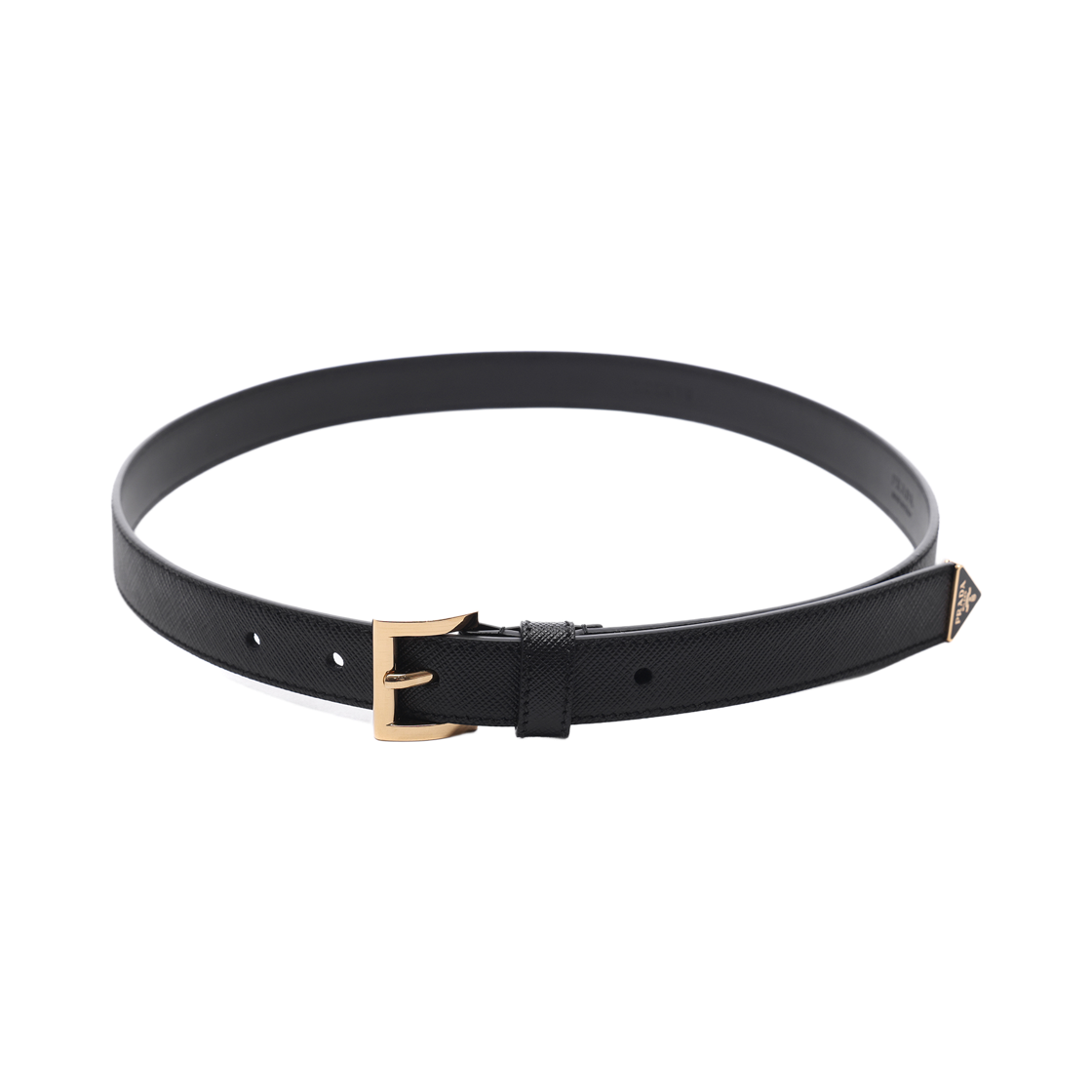 [25% 쿠폰] 프라다 사피아노 레더 벨트 블랙([25% 쿠폰] Prada Saffiano Leather Belt Black) - 4