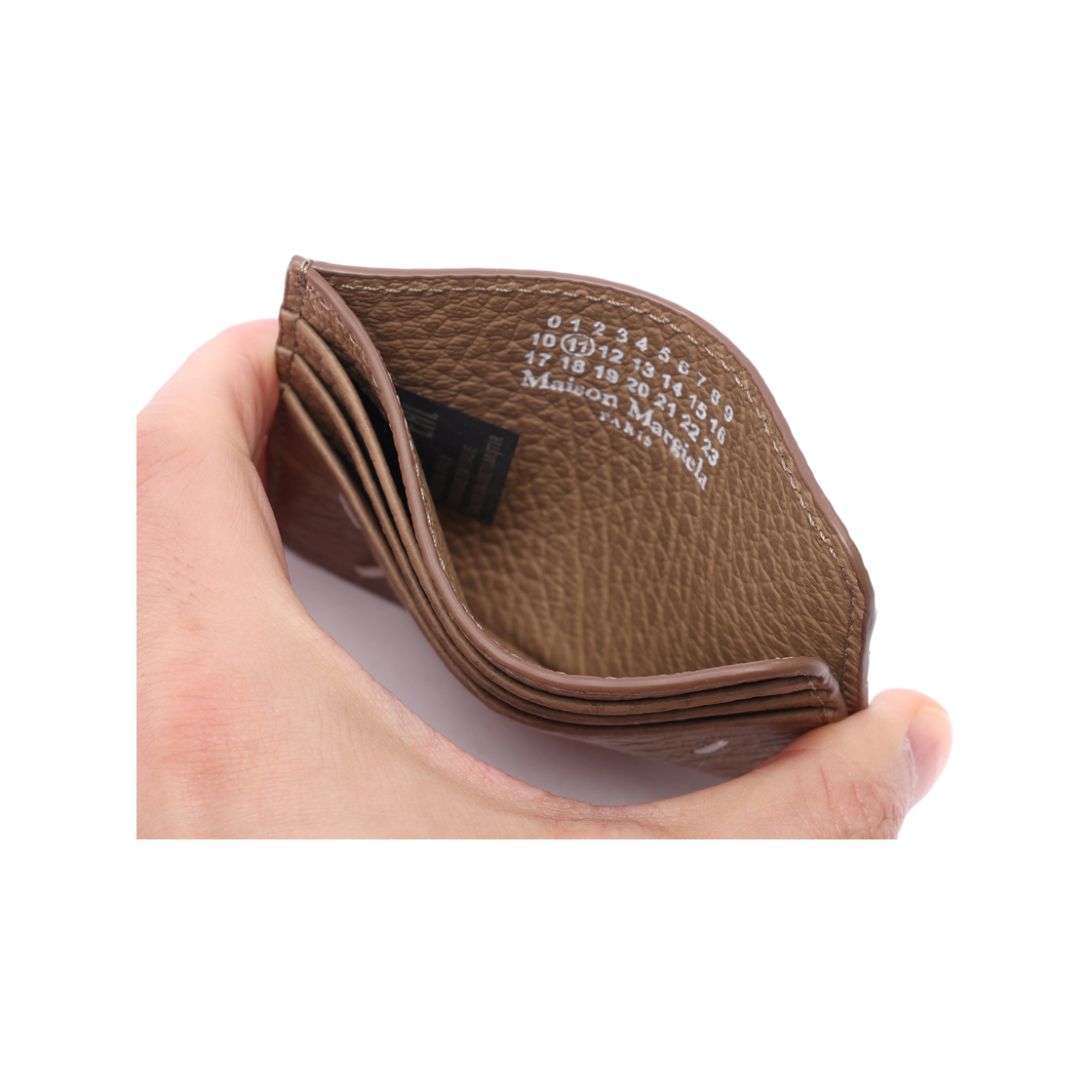 [25% 쿠폰] 메종 마르지엘라 스티치 카드 홀더 샤모아([25% 쿠폰] Maison Margiela Stitch Card Holder Chamois) - 6