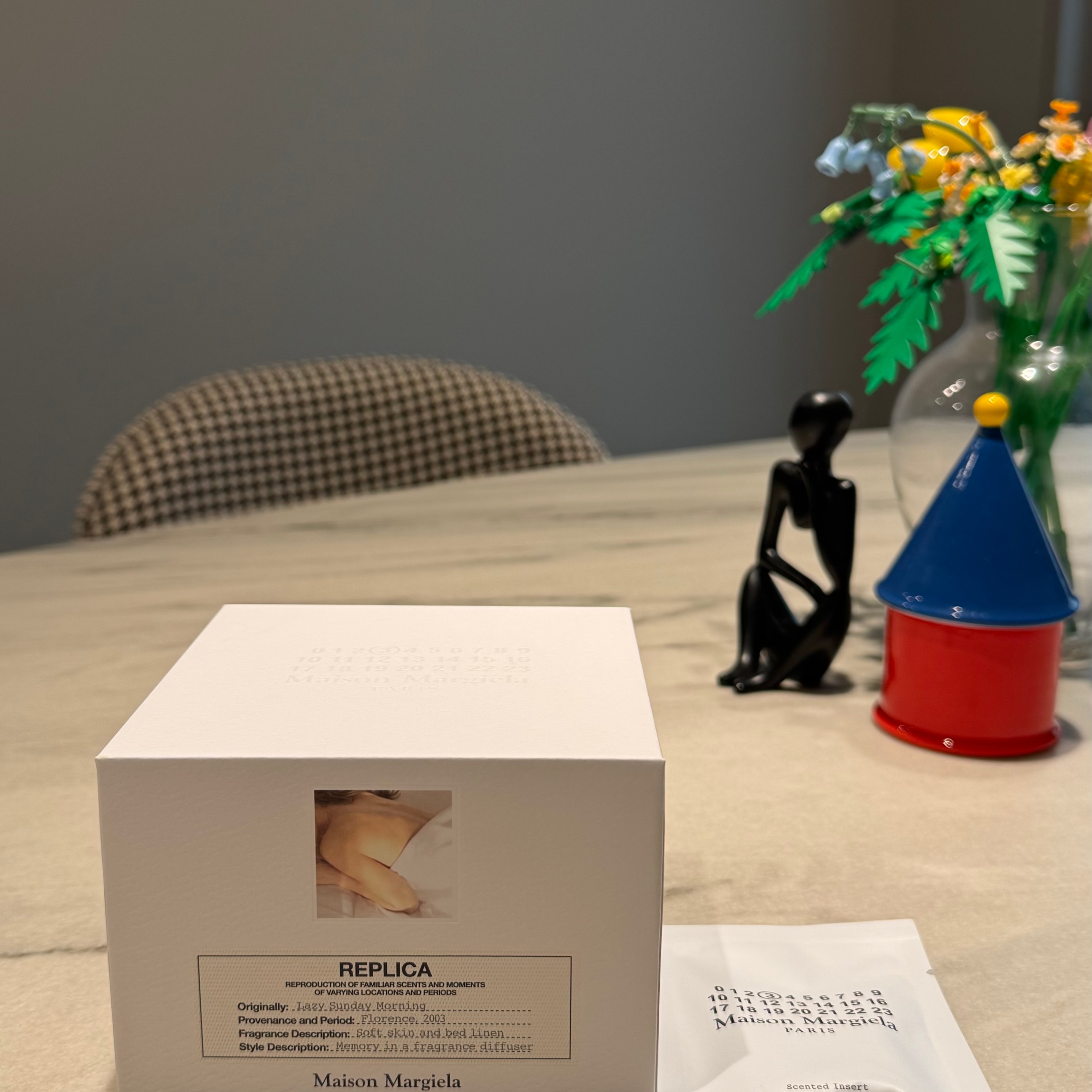 [사은품 이벤트] MAISON MARGIELA REPLICA LAZY SUNDAY MORNING CAR DIFFUSER 착용 스타일 - 1