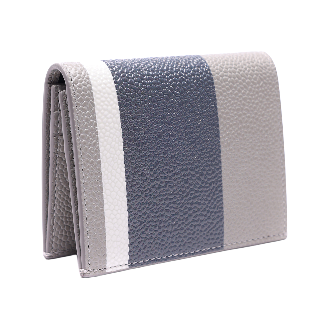 [25% 쿠폰] 톰브라운 렙 스트라이프 더블 카드 홀더 미디움 그레이([25% 쿠폰] Thom Browne Rep Stripe Double Card Holder Medium Grey) - 3