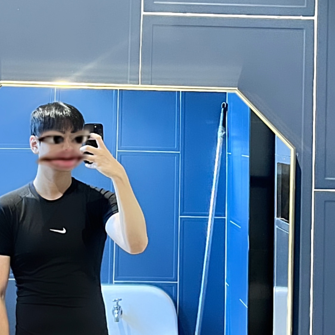 Nike Pro Dri-Fit Short Sleeve Fitness Top Black - Asia 착용 스타일