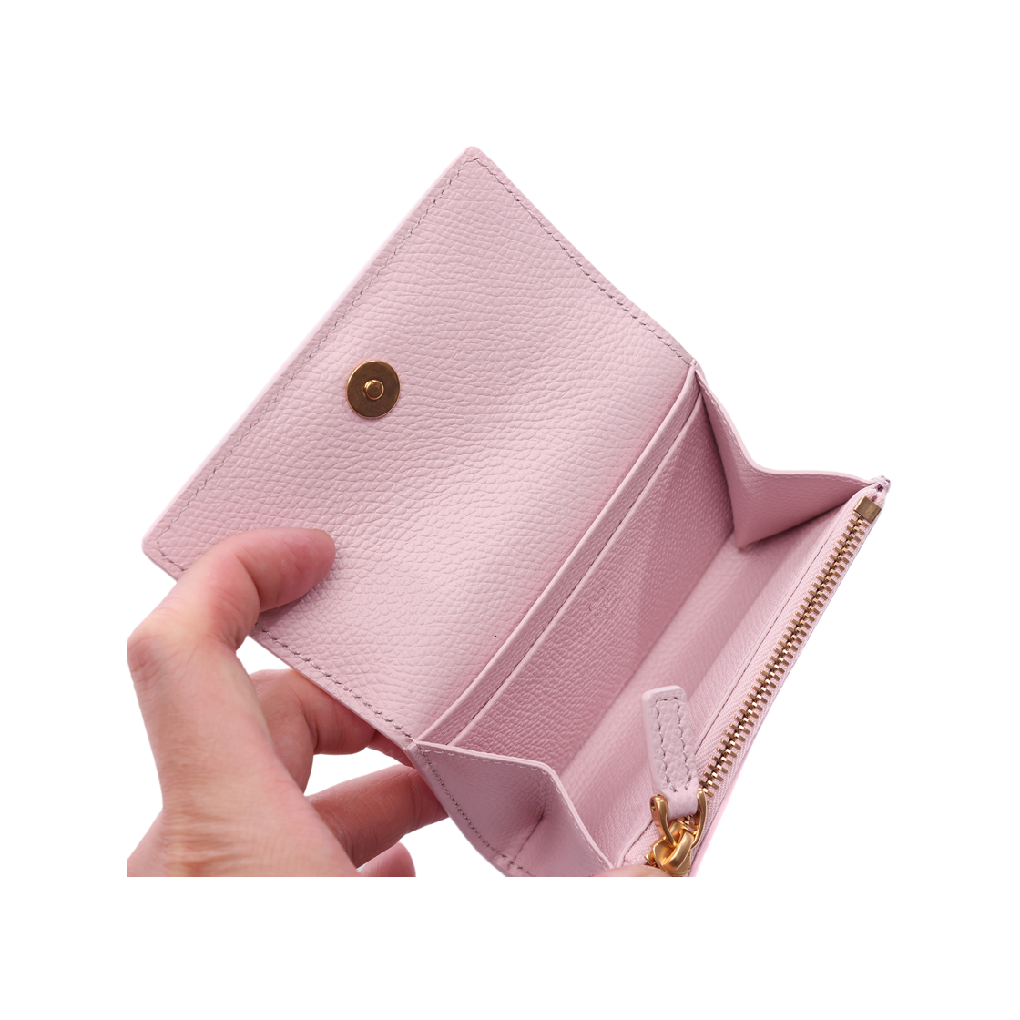 [25% 쿠폰] 발렌티노 브이로고 시그니쳐 반지갑 핑크([25% 쿠폰] Valentino Vlogo Signature Bi-Fold Wallet Pink) - 6