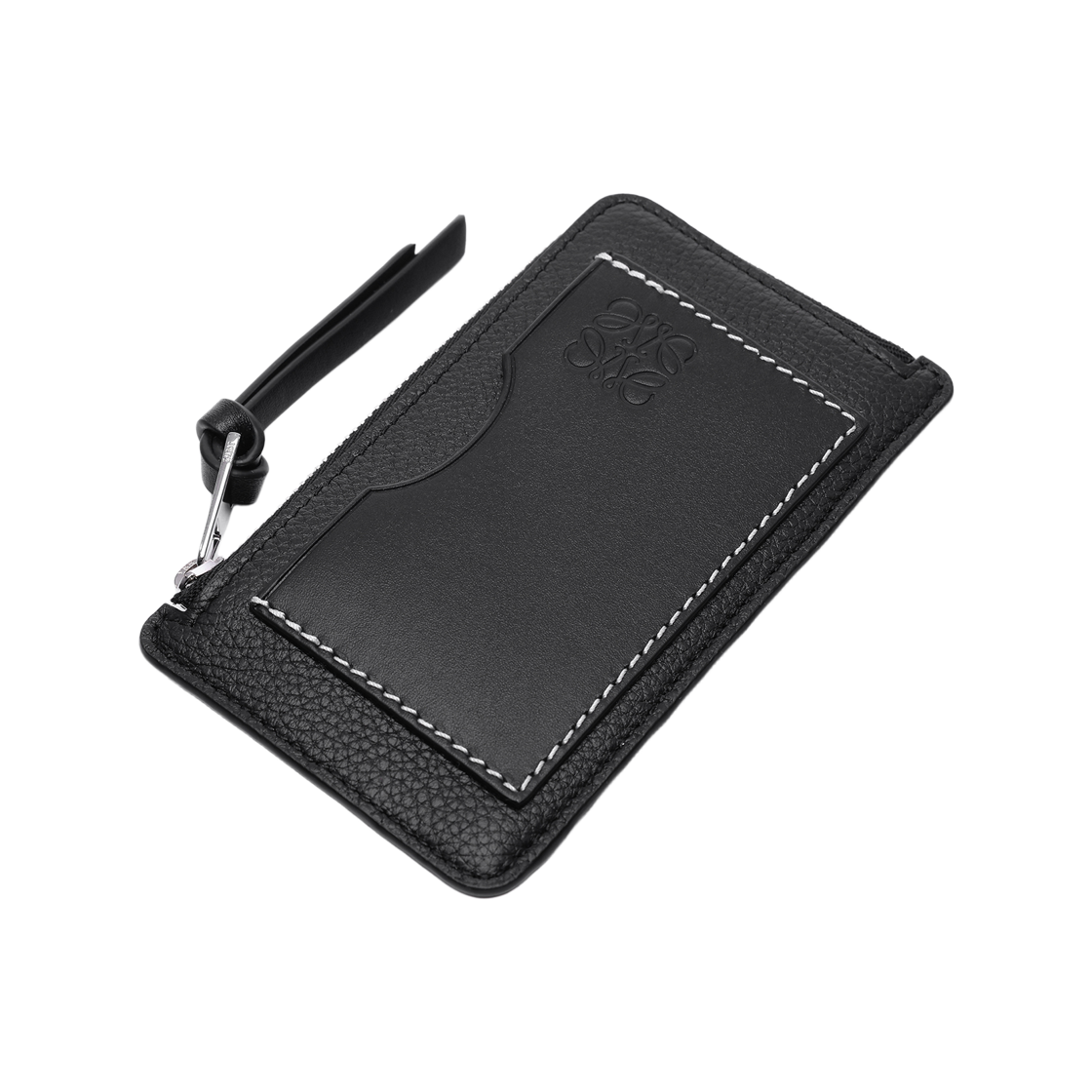 [25% 쿠폰] 로에베 소프트 그레인 카프스킨 코인 카드 홀더 블랙([25% 쿠폰] Loewe Coin Card Holder in Soft Grained Calfskin Black) - 5