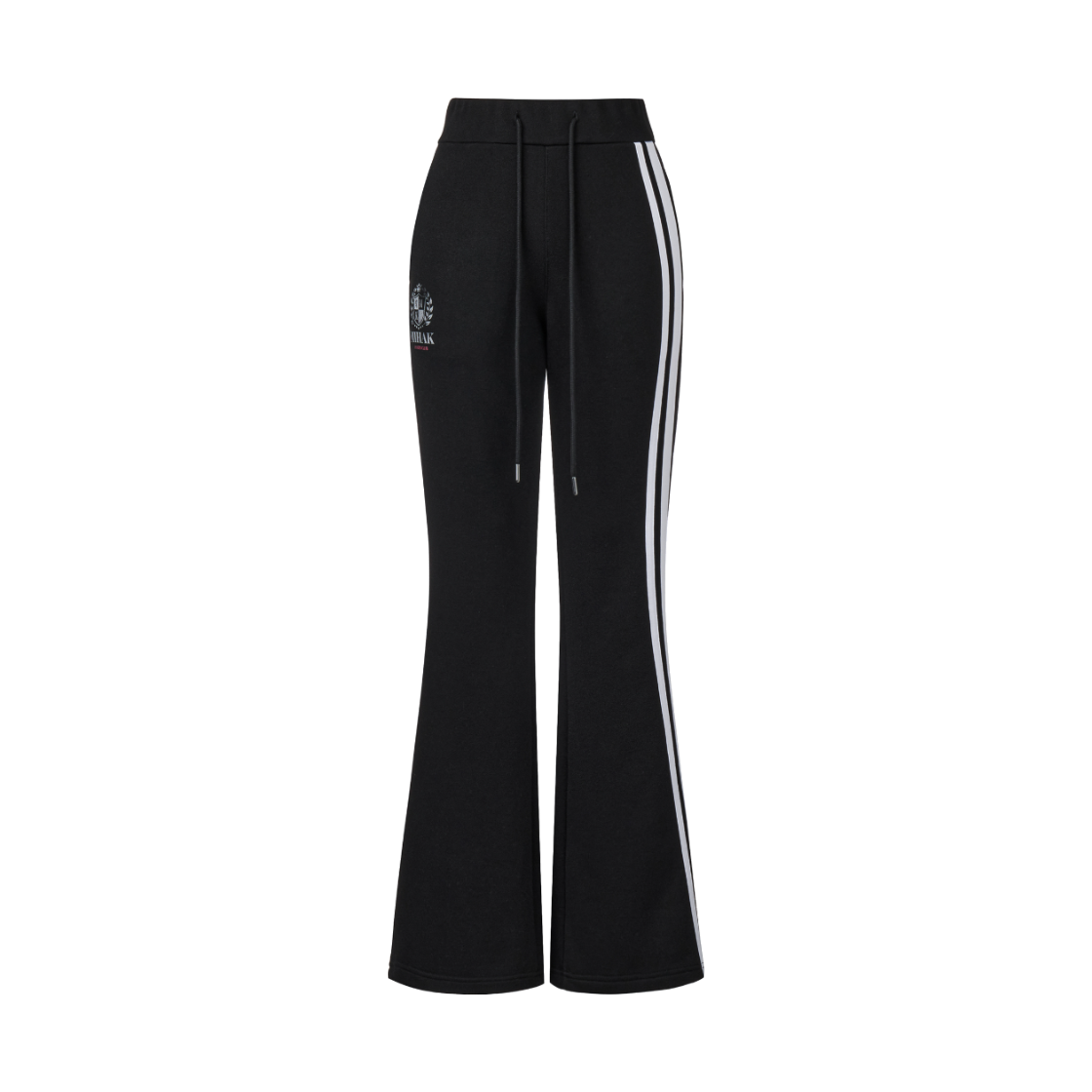 26SMWP-2000BK MIHAK Ivy League Track Line Bootcut Pants Black