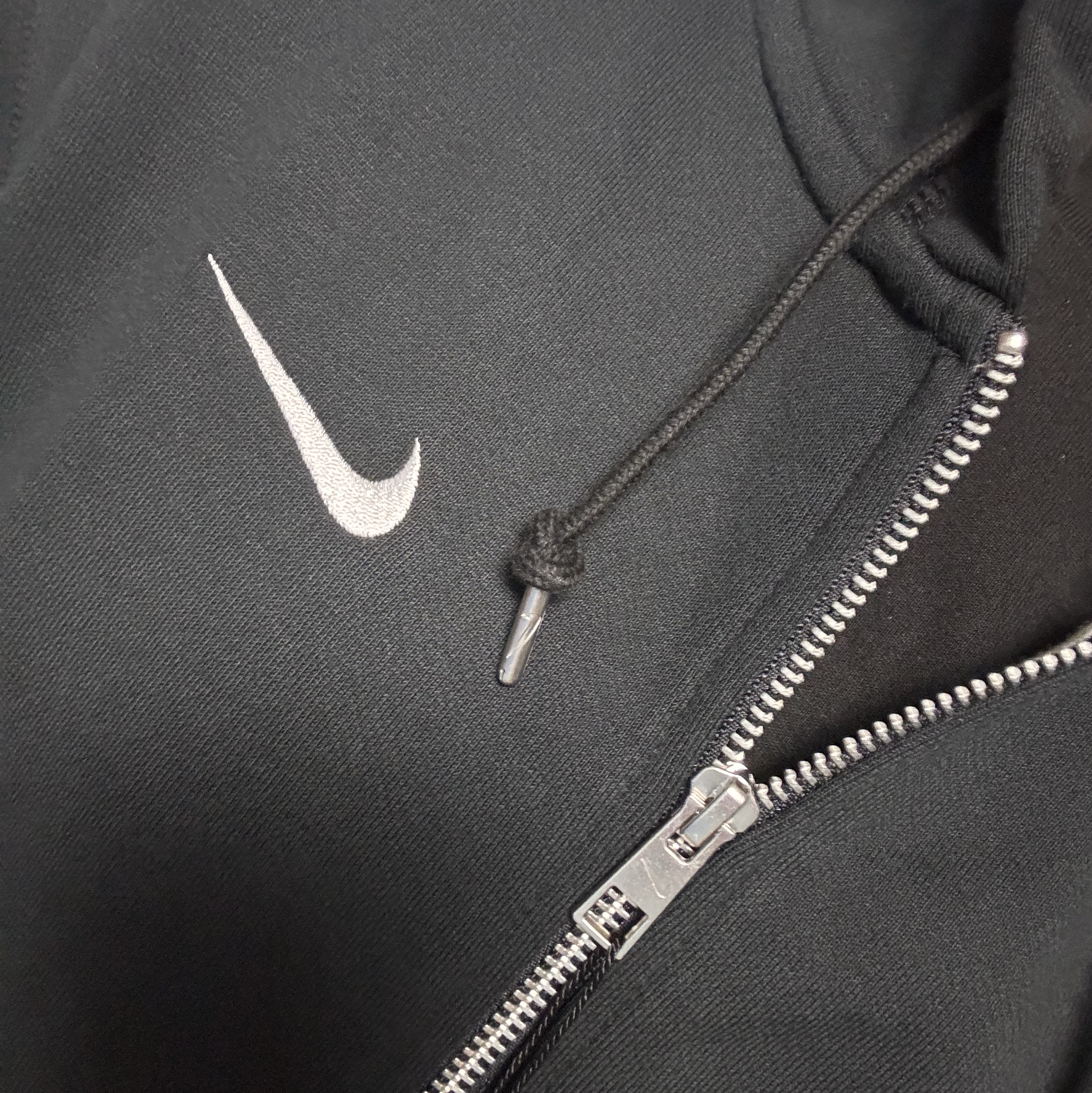 Nike NSW Classic Full Zip Hoodie Black - Asia 착용 스타일