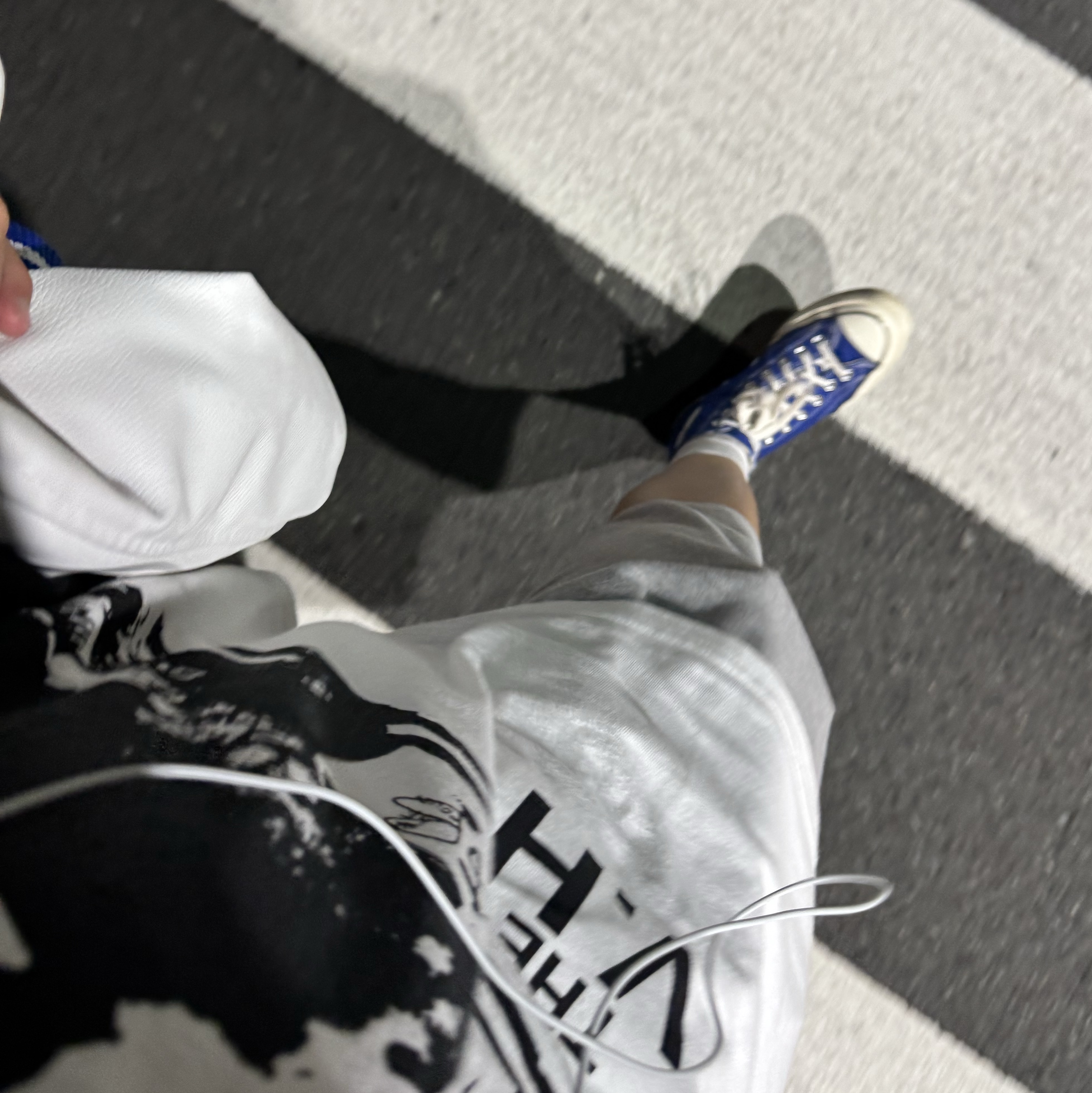 Converse Chuck 70 High Rush Blue 착용 스타일