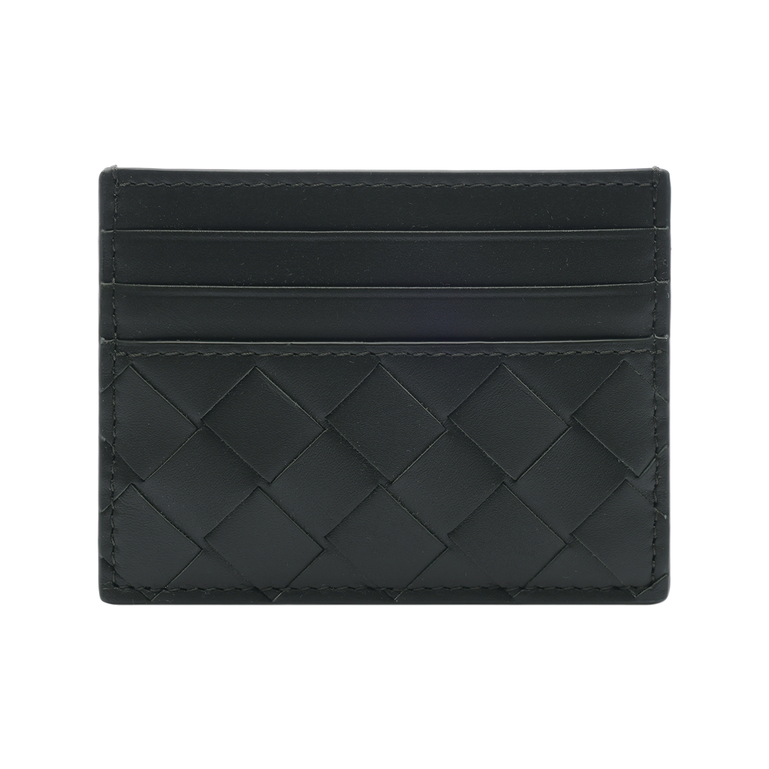 [25% 쿠폰] 보테가 베네타 인트레치아토 크레딧 카드 케이스 다크 그린([25% 쿠폰] Bottega Veneta Intrecciato Credit Card Case Dark Green) - 4
