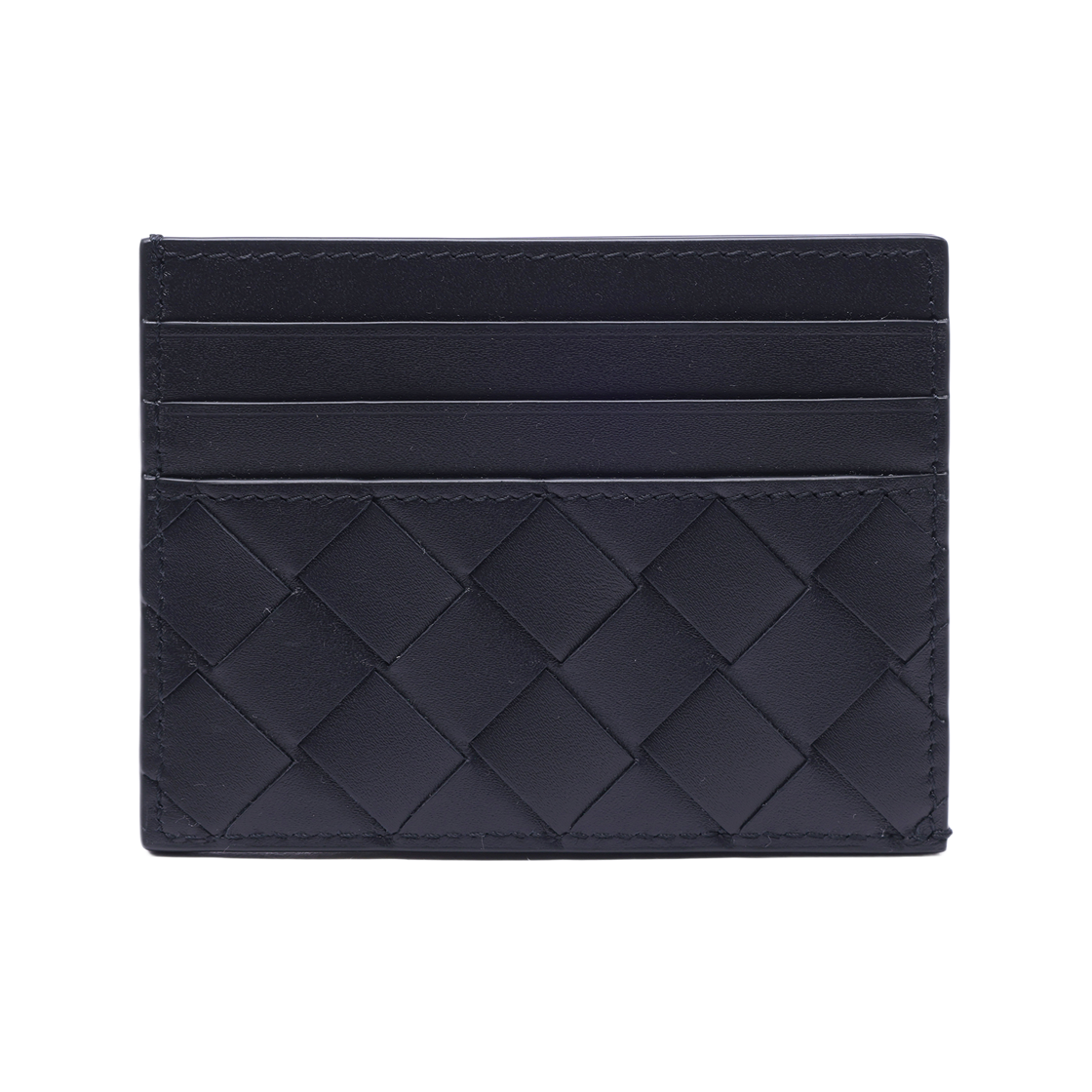 [25% 쿠폰] 보테가 베네타 크레딧 카드 케이스 미드나잇 블루([25% 쿠폰] Bottega Veneta Credit Card Case Midnight Blue) - 4