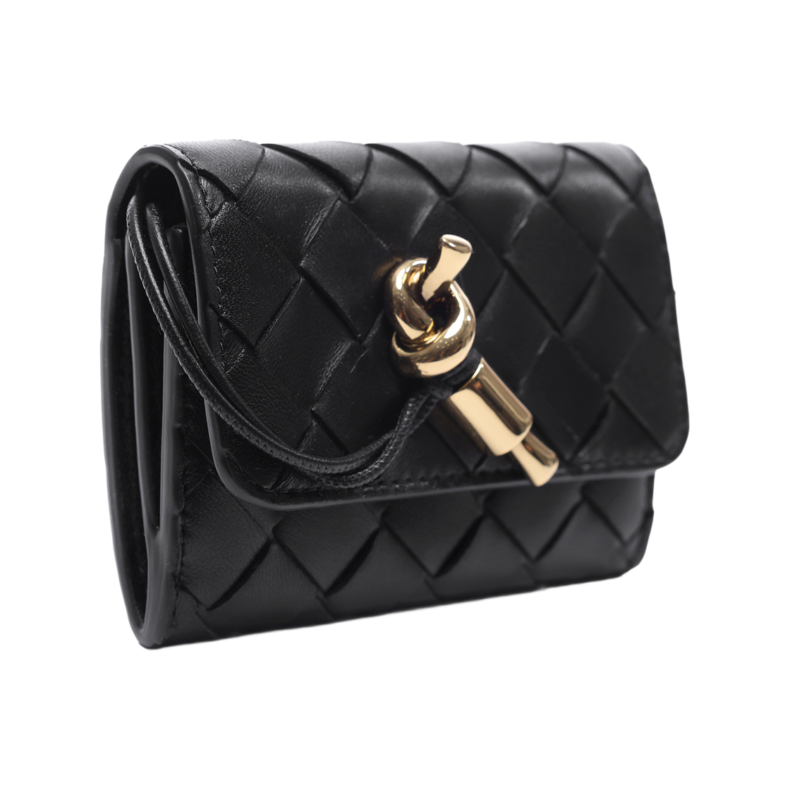 [25% 쿠폰] 보테가 베네타 안디아모 스몰 엔벨로프 블랙([25% 쿠폰] Bottega Veneta Andiamo Small Envelope Black) - 3