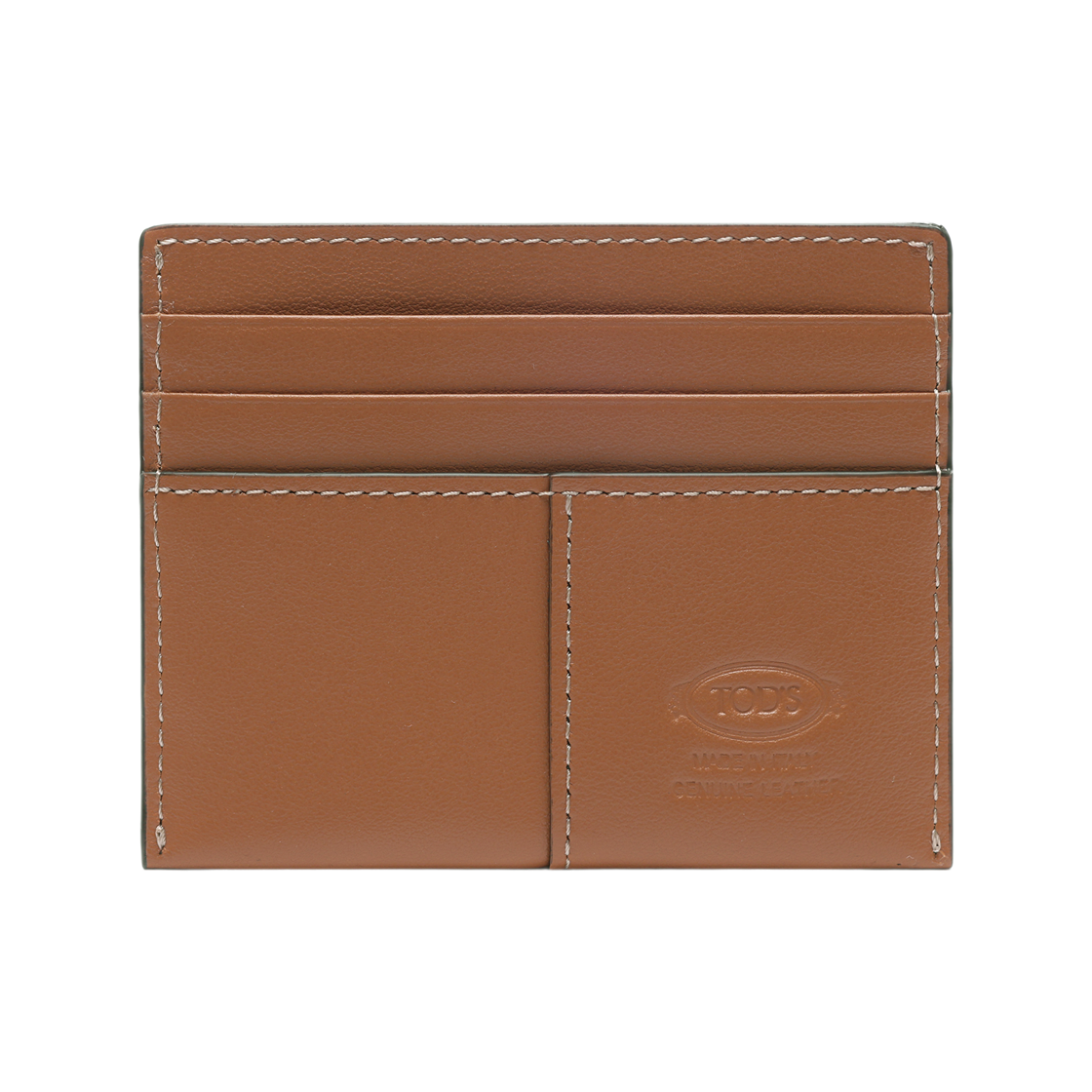 [25% 쿠폰] 토즈 레더 크레딧 카드 홀더 브라운([25% 쿠폰] Tod's Leather Credit Card Holder Brown) - 4