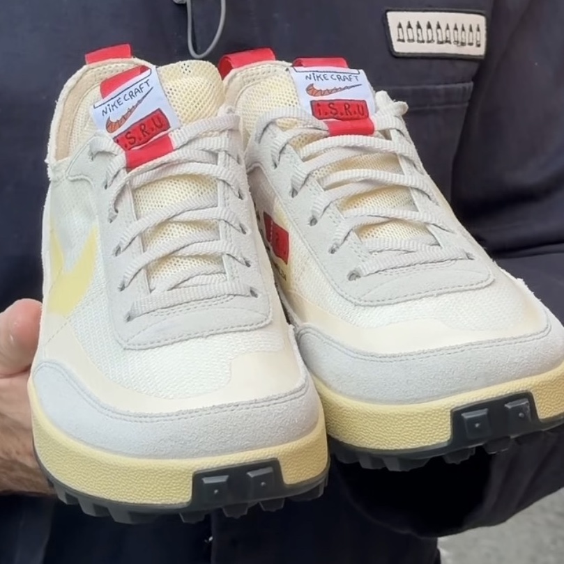 Nike x Tom Sachs General Purpose Shoe Grey Yellow 착용 스타일 - 2