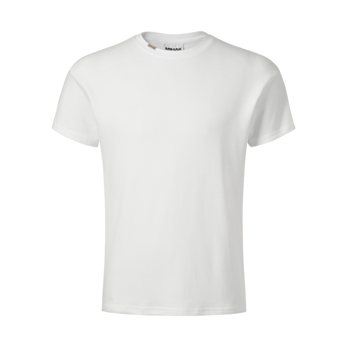 25FMT-1200WH MIHAK Metal Clip Muscle Fit T-shirt White