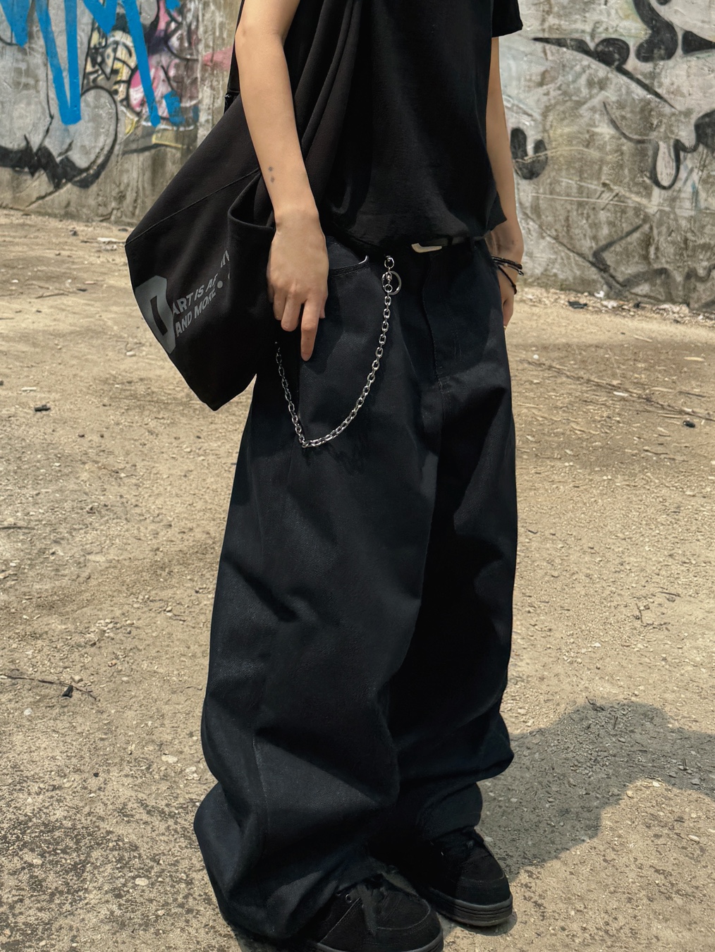 eS Accel OG Black, Aoiro 6-Panel Bone A/N Cap Black 착용 스타일 - 3