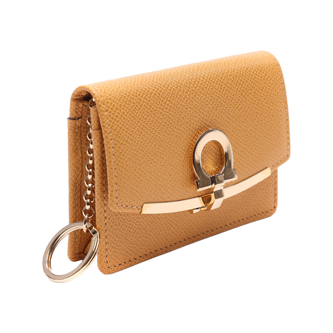 [25% 쿠폰] 페라가모 간치니 비즈니스 카드 홀더 랑구르([25% 쿠폰] Ferragamo Gancini Business Card Holder Langur) - 3