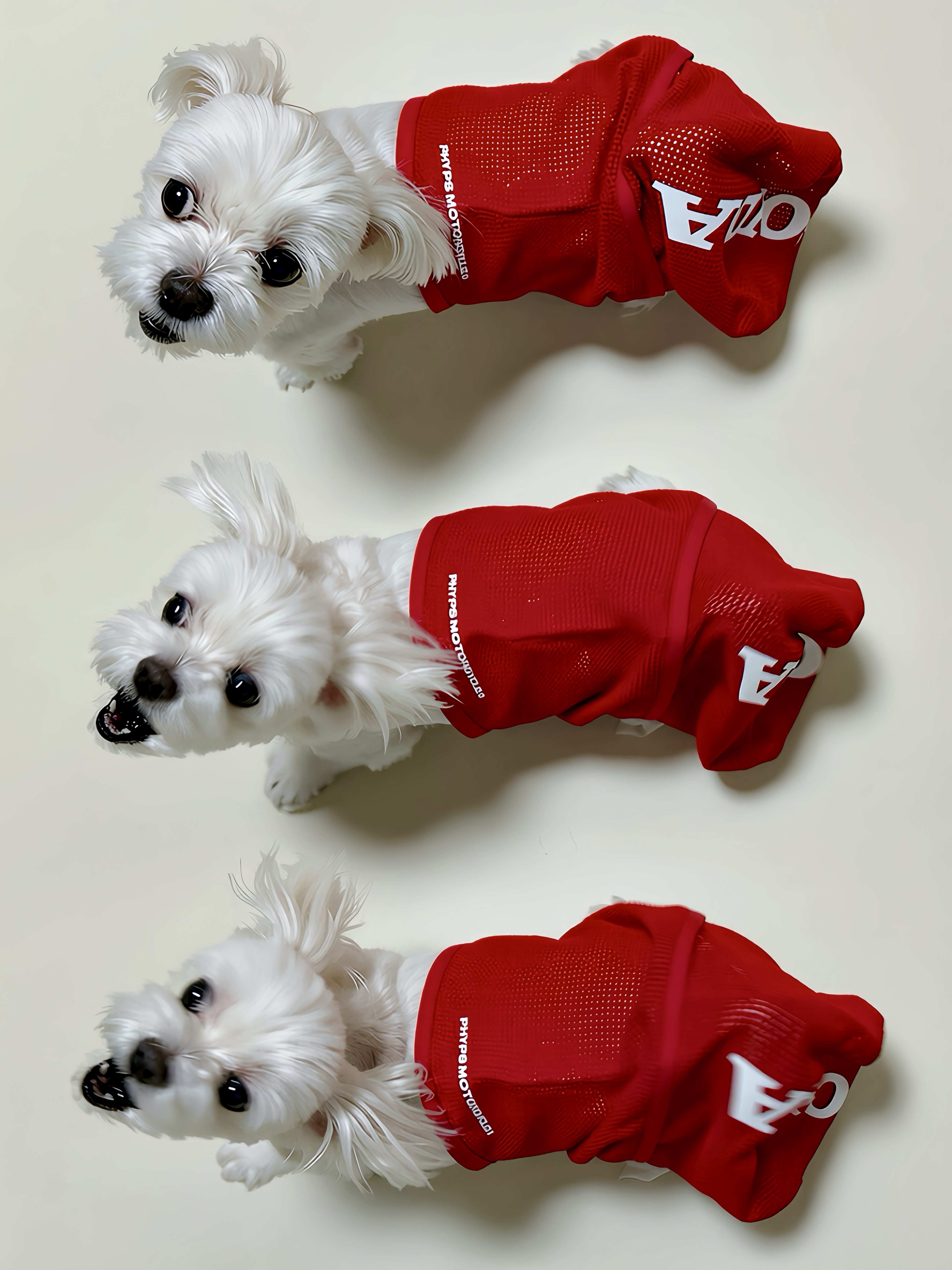 Honda Light Mesh Balaclava_Red 착용 스타일 - 1