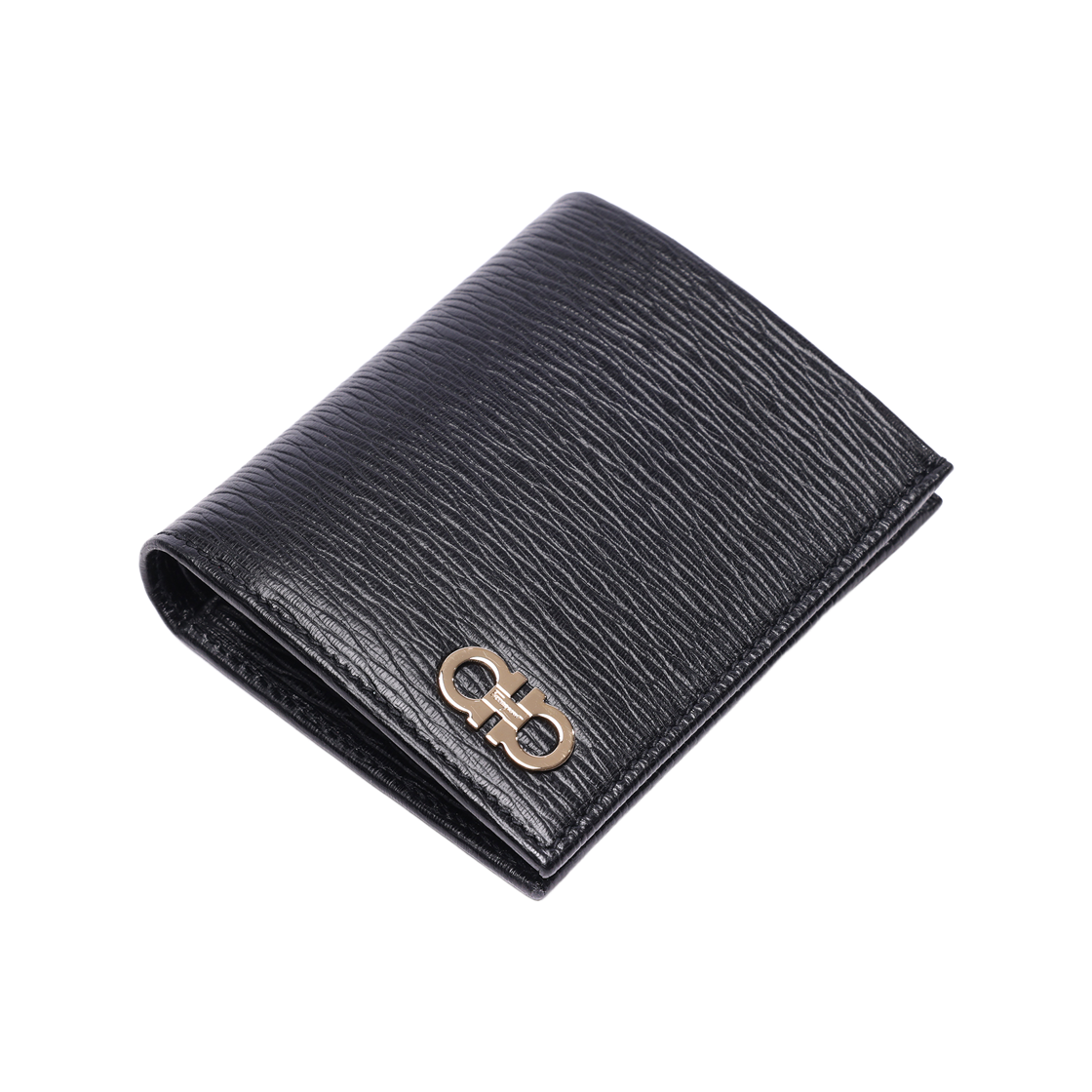 [25% 쿠폰] 페라가모 동전 포켓 간치니 지갑 블랙([25% 쿠폰] Ferragamo Coin Pocket Gancini Wallet Black) - 5