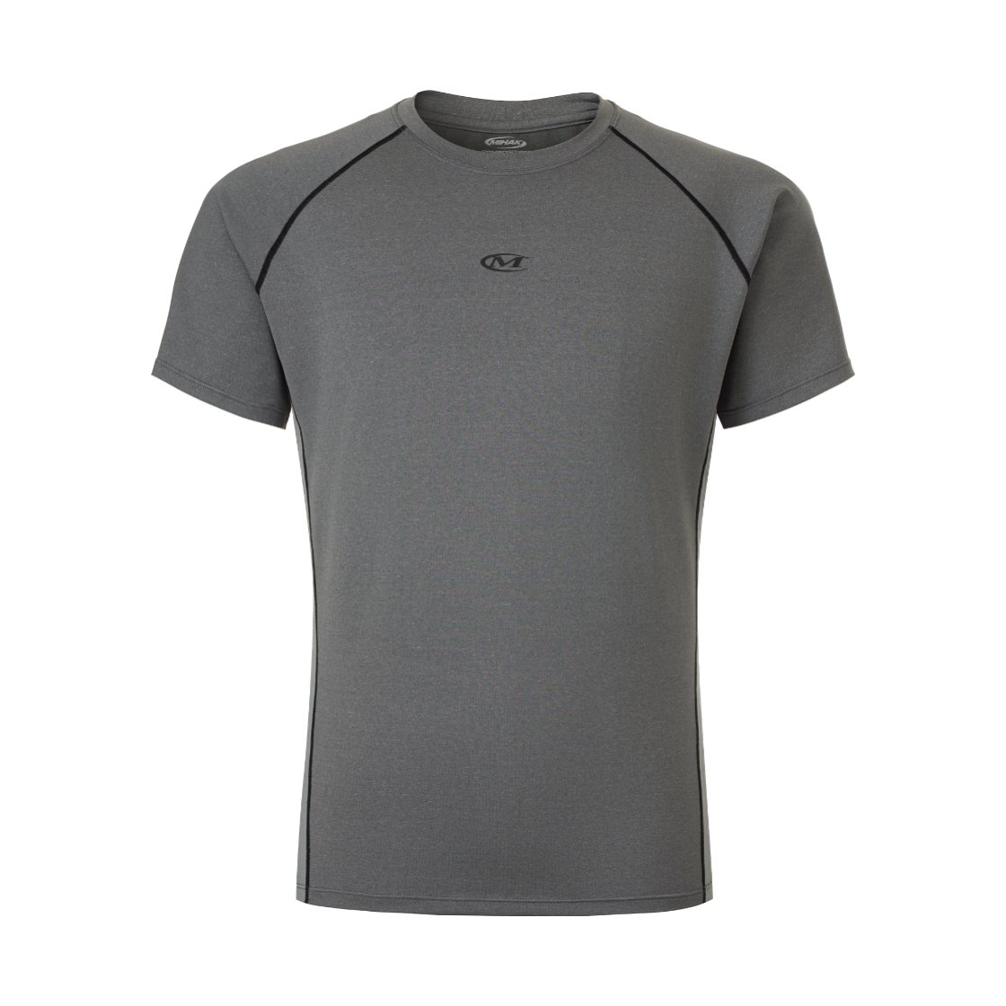 26SMT-1202GRY MIHAK Symbol Logo Muscle Pro T-shirt Gray
