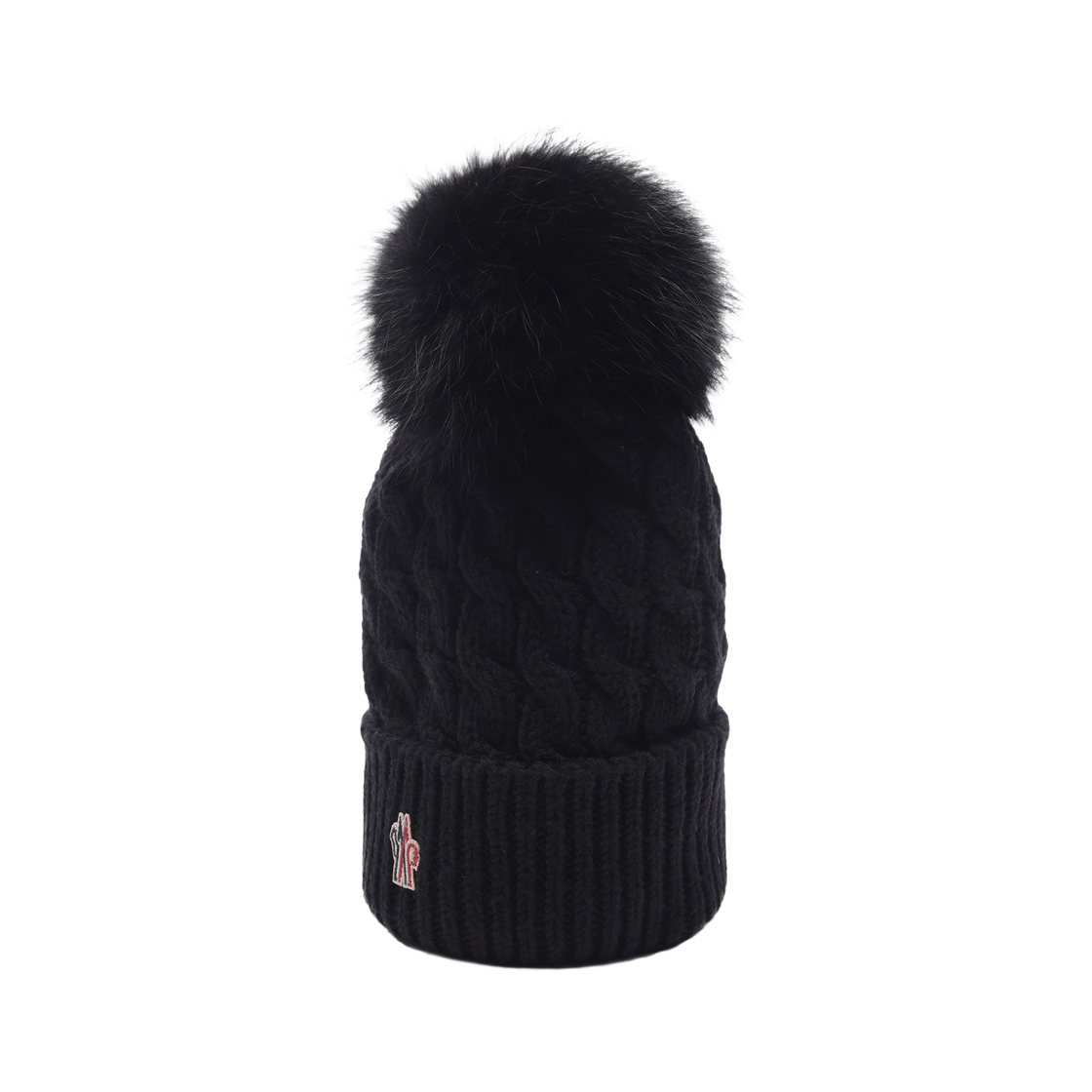 [25% 쿠폰] (W) 몽클레르 울 비니 폼폼 블랙 - 23FW([25% 쿠폰] (W) Moncler Wool Beanie With Pom Pom Black - 23FW) - 3