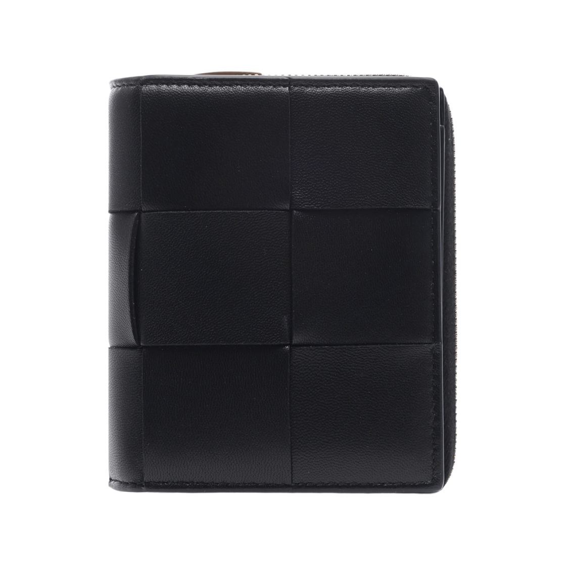 750253 VCQC1 8425 26S [25% 쿠폰] Bottega Veneta Small Cassette Bi-Fold Zip Wallet Black