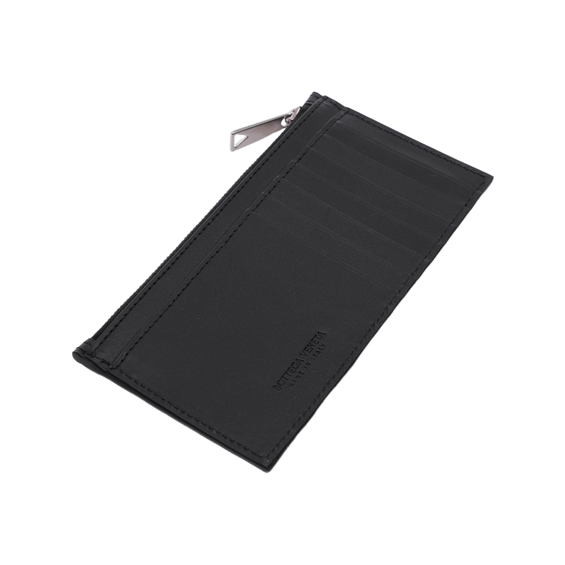 [25% 쿠폰] 보테가 베네타 지퍼 집 카드 케이스 블랙([25% 쿠폰] Bottega Veneta Long Zipped Card Case Black) - 6