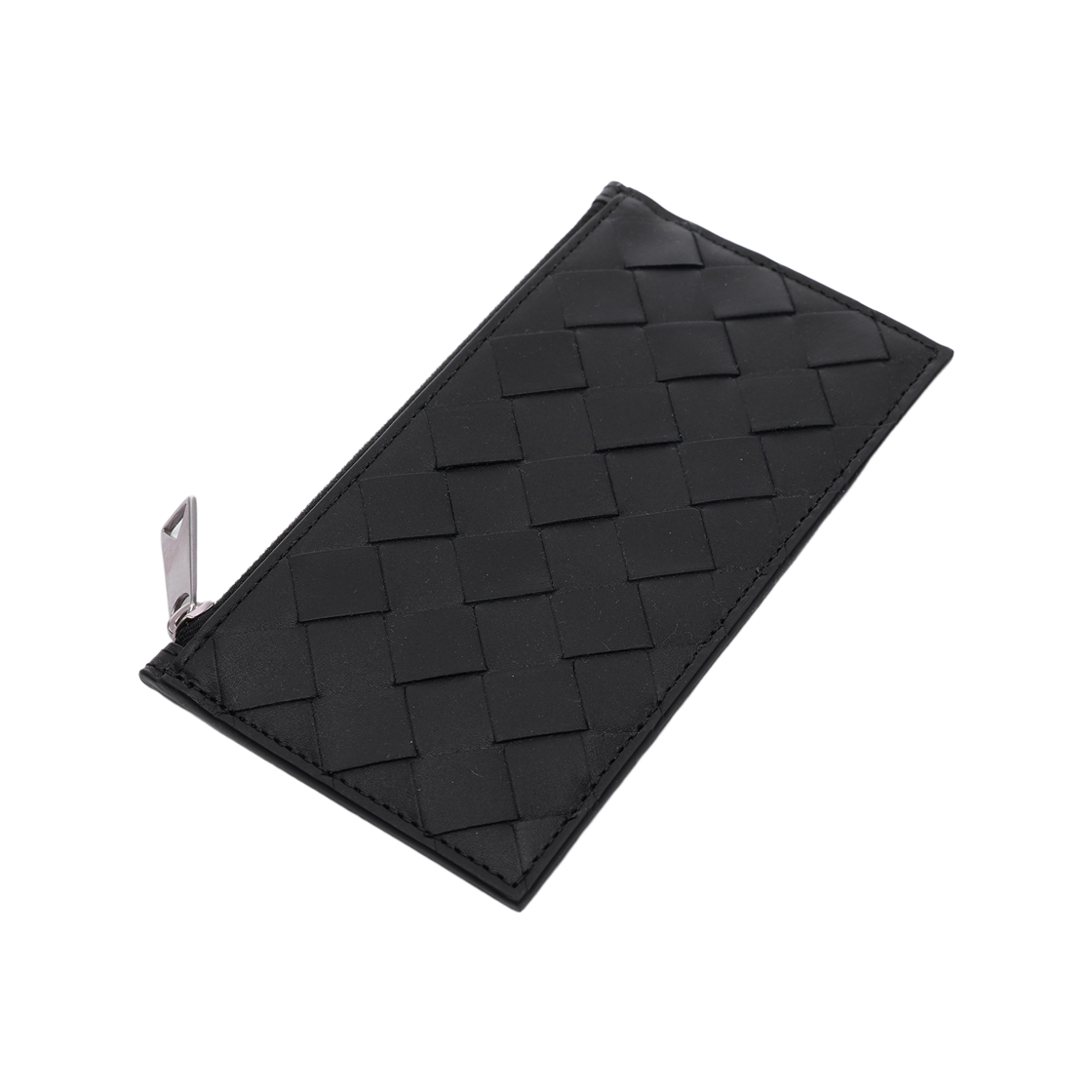 [25% 쿠폰] 보테가 베네타 지퍼 집 카드 케이스 블랙([25% 쿠폰] Bottega Veneta Long Zipped Card Case Black) - 5