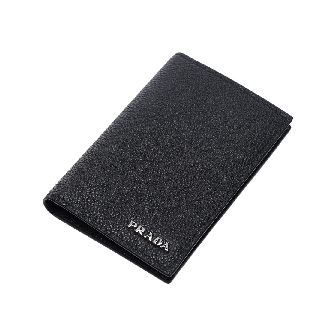 [25% 쿠폰] 프라다 비텔로 로고 반지갑 블랙([25% 쿠폰] Prada Vitello Logo Bi-Fold Wallet Black) - 5