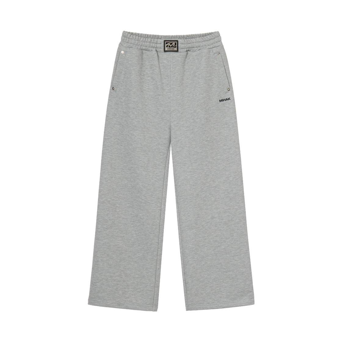26SMP-1705GRY MIHAK Metal Plate Sweat Pants Gray