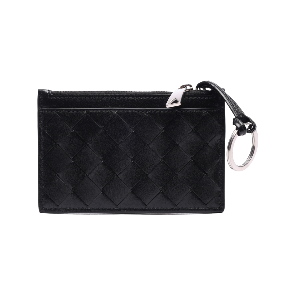 608784_VCPP3_8803_21F [25% 쿠폰] Bottega Veneta Medium Key Pouch Black