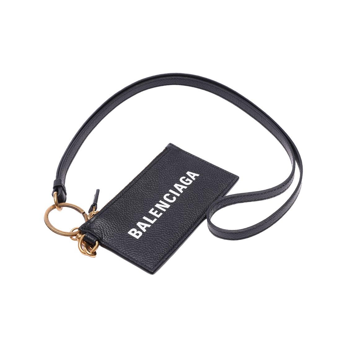 [25% 쿠폰] 발렌시아가 캐쉬 키링 카드 케이스 블랙 골드([25% 쿠폰] Balenciaga Cash Keyring Card Case Black Gold) - 5