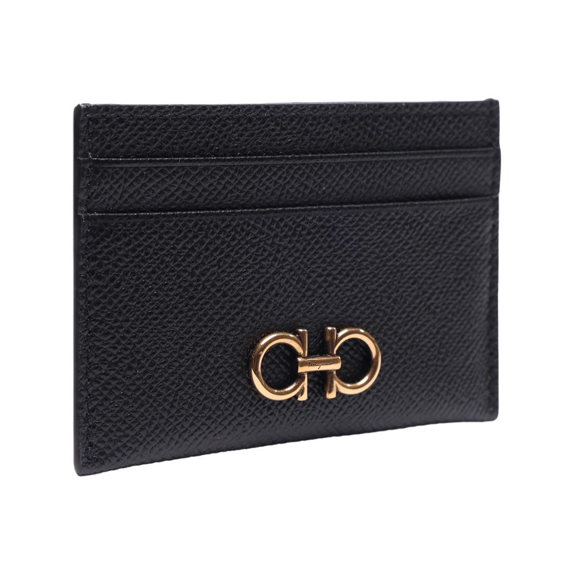 [25% 쿠폰] 페라가모 간치니 카드 홀더 블랙([25% 쿠폰] Ferragamo Gancini Credit Card Holder Black) - 3