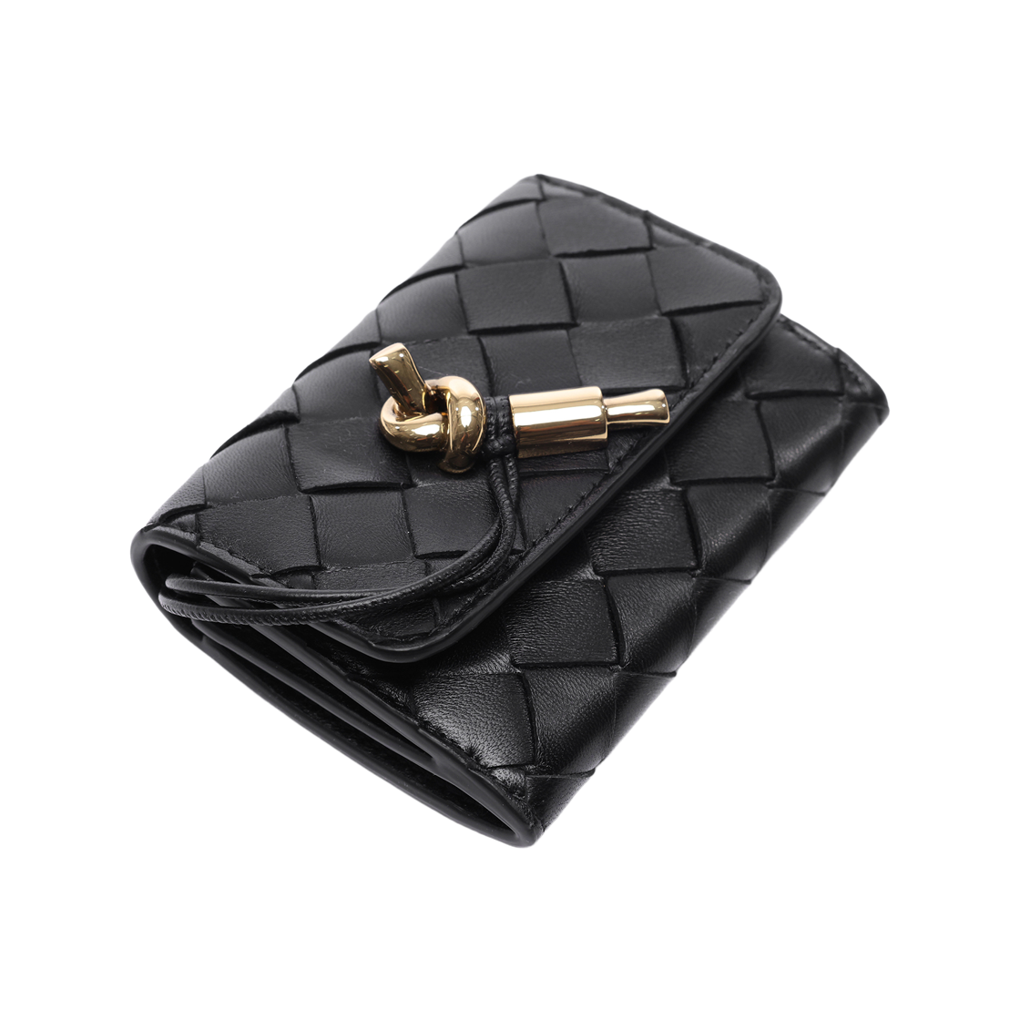 [25% 쿠폰] 보테가 베네타 안디아모 스몰 엔벨로프 블랙([25% 쿠폰] Bottega Veneta Andiamo Small Envelope Black) - 5