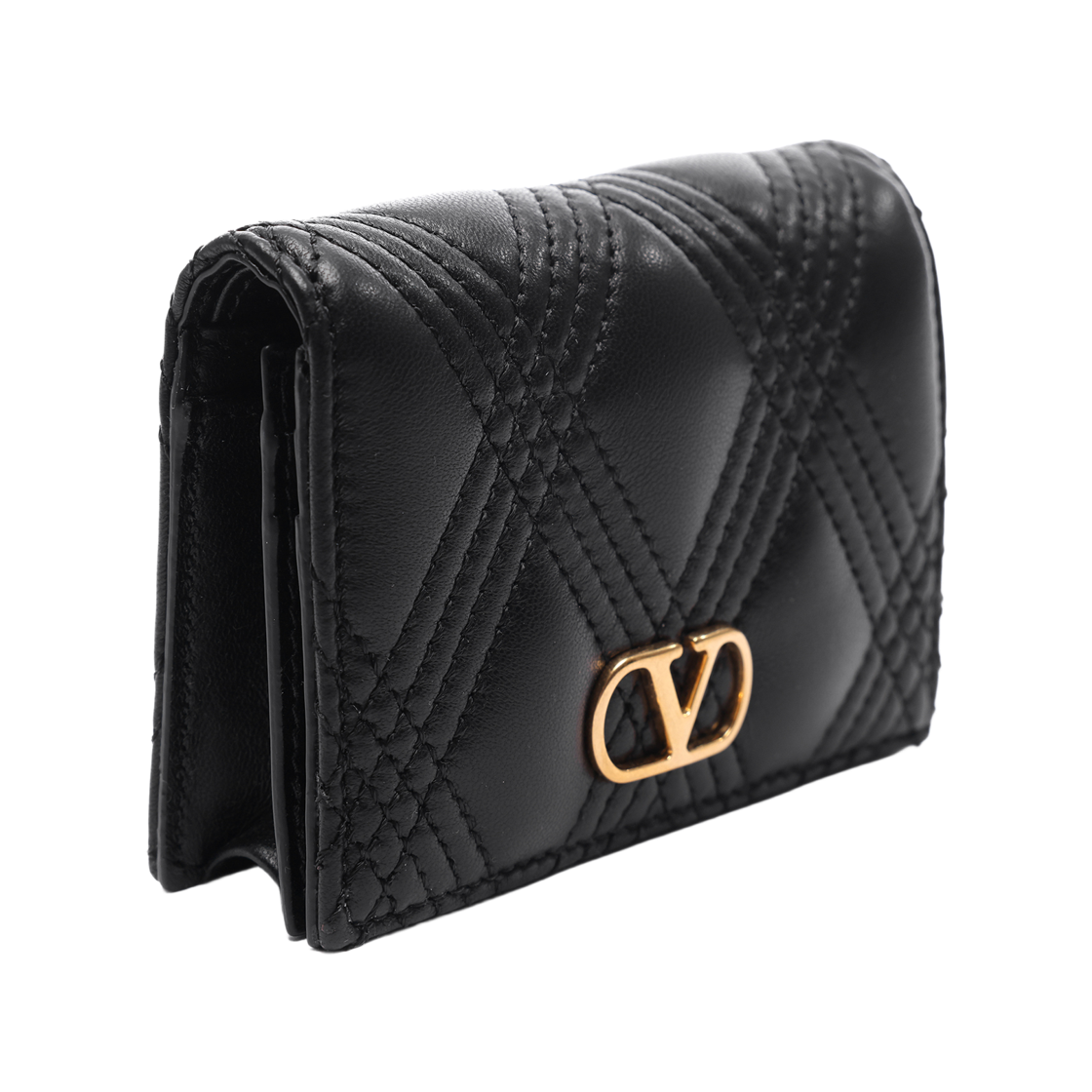 [25% 쿠폰] 발렌티노 브이로고 월렛 블랙([25% 쿠폰] Valentino Vlogo Wallet Black) - 3