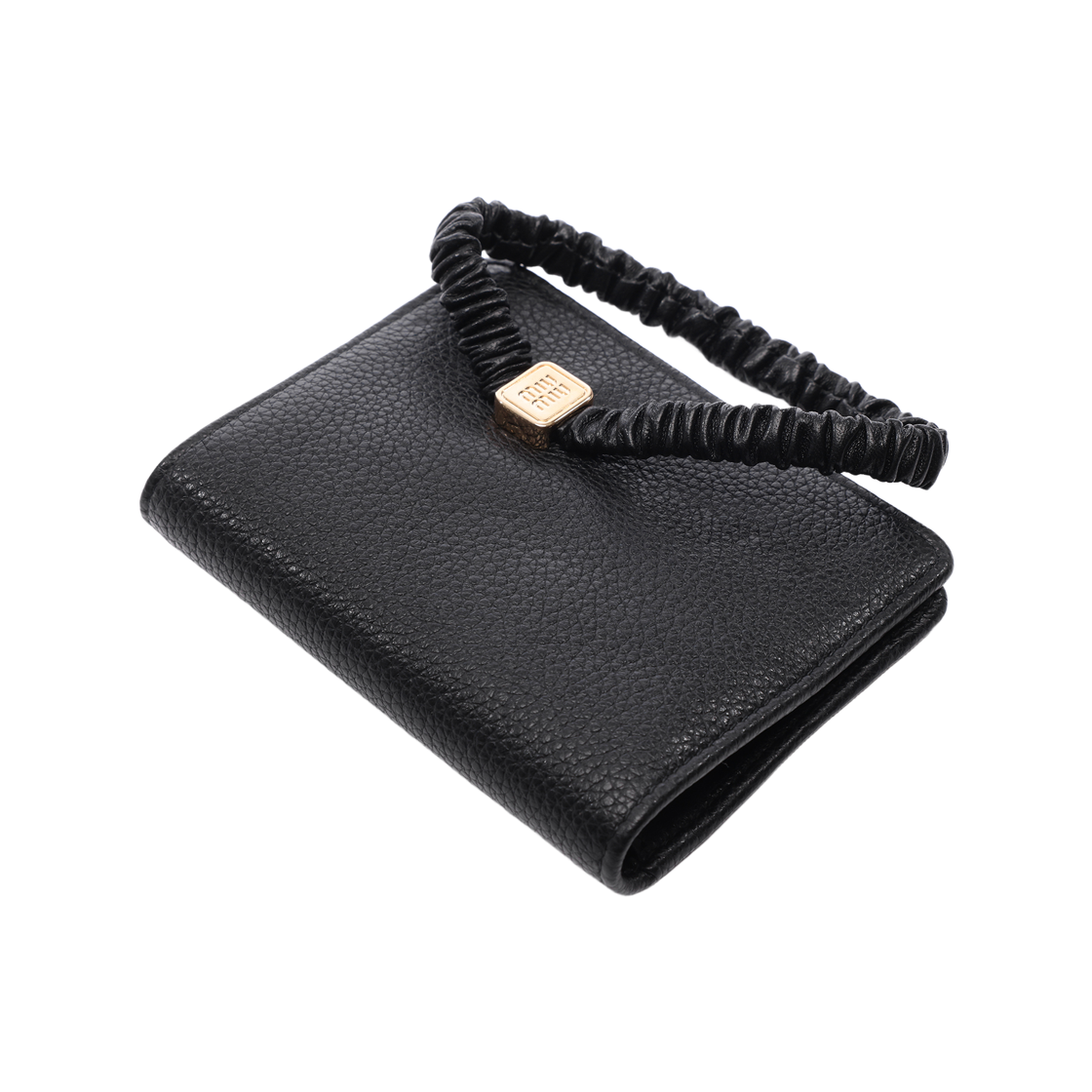 [25% 쿠폰] 미우미우 스몰 레더 월렛 블랙([25% 쿠폰] Miu Miu Small Leather Wallet Black) - 5