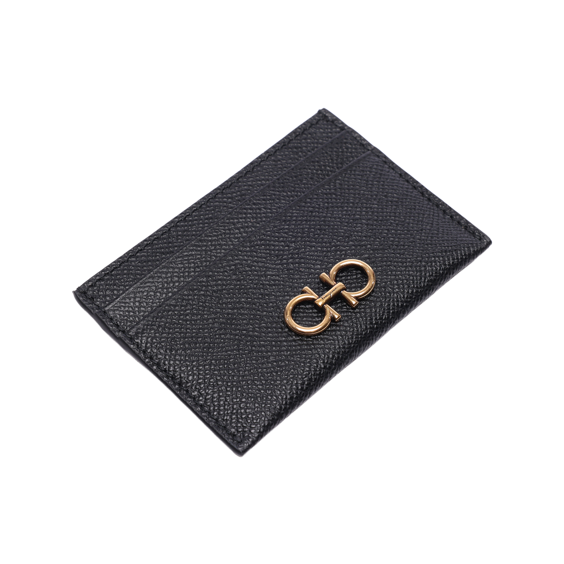 [25% 쿠폰] 페라가모 간치니 카드 홀더 블랙([25% 쿠폰] Ferragamo Gancini Credit Card Holder Black) - 5